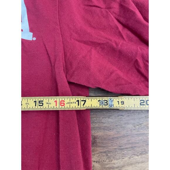 Nike Men's Red University of Oklahoma Sooners Swoosh T Shirt Size Small - Picture 7 of 8